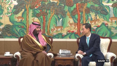 Saudi crown prince visits South Korea