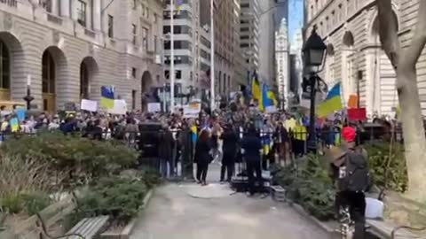 Support For Ukraine’s Nazi Battalion Seen In New York