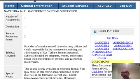 Summary of NAVEDTRA 14111 - Gas Turbine Systems Supervisor