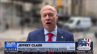 Jeff Clark -he said Biden is admitting that the justice department works for him