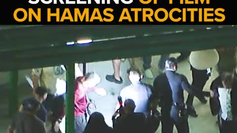 'Groups Clash' Outside Museum Of Tolerance Screening Hamas Atrocities