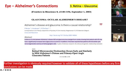 67. The Eye - Alzheimer's Connection - Part 1 - 2023