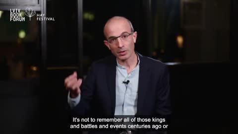 Yuval Noah Harari | "The Man Purpose for Me of Writing History Is Not to Remember the Past. What Is Important Is to Liberate Ourselves from the Past."