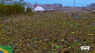 POWERFUL DEMONSTRATION OF ‘WE THE PEOPLE’ HAPPENING NOW IN BRAZIL