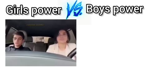 Girls VS Boys Power 😂🚅 #meme@Siam's live