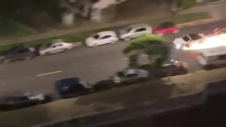 Reckless Driver Leaves a Trail and Destruction