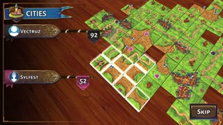 Carcassonne - Partida Online. A arte da guerra!