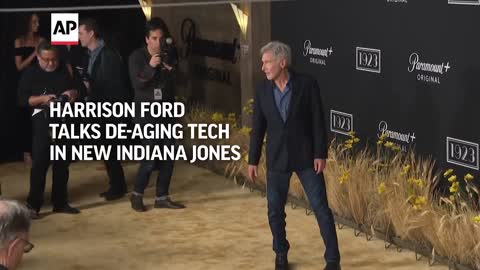 Harrison Ford on de-aging tech in 'Indy 5'