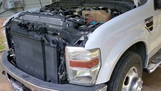 2008 Ford F350 6.4 diesel Oil Change