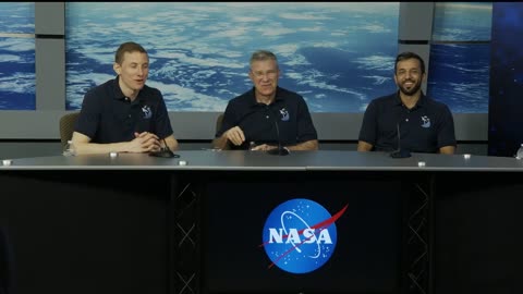 Expedition 69-70 NASA'sX crew6 talks with media@noorumair3124