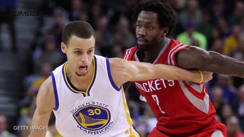 Stephen Curry Fights Patrick Beverley In Game 1 of NBA Playoffs