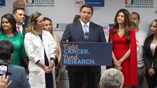 Gov. DeSantis Announces Historic Cancer Funding