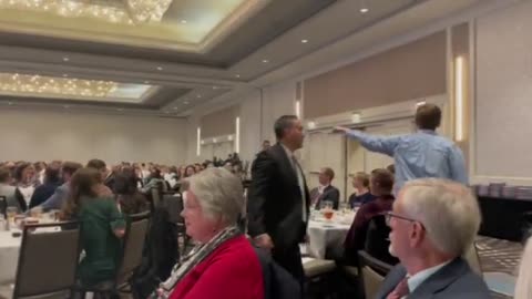 Liberal Protestors Have Complete Meltdown After Interrupting Pro-Life Banquet