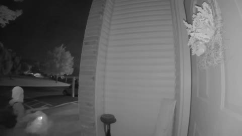 Porch Pirate Caught on Camera Snatching a Package