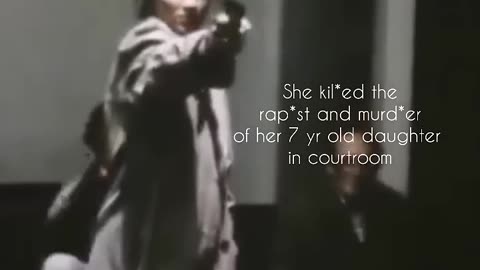 She killed her Daughter Rapist