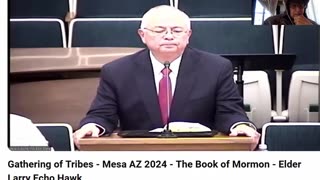 Book of Mormon - Larry Echo Hawk - Power of Prayer - Jesus Christ - Education - Callings - 4-1-24
