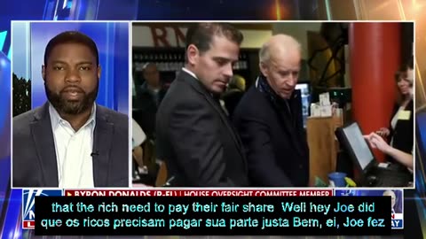 Rep. Byron Donalds: @JoeBiden gosta de dizer que os ricos precisam pagar sua parte justa.