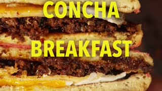 33_concha breakfast sando ⠀ ⠀ #sandwich #FoodTok