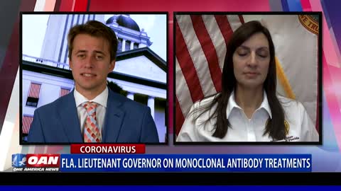 Fla. Lt. Gov. on monoclonal antibody treatments