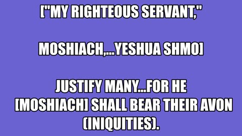 "...Moshiach...Yeshua..."33; Are you "saved"? 103; LAST CALL!--The Good News 2