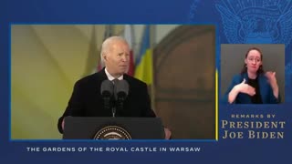 Biden PRAISES Ukrainian Flags Being Flown All Across The US