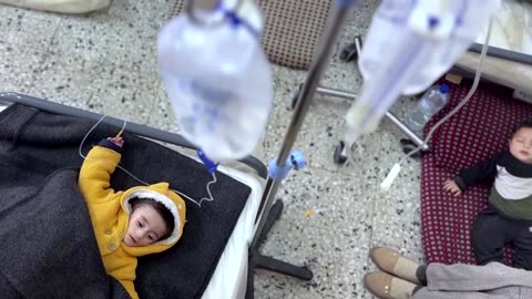 Gaza hospital sees surge in malnourished children