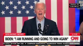 🔥 Joe Biden's brain fails once again... ""I'll beat Donald Trump. I'll beat him again in 2020." 🤣