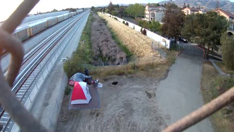New Homeless tents
