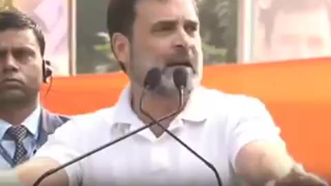 Rahul gandhi attaking pm modi