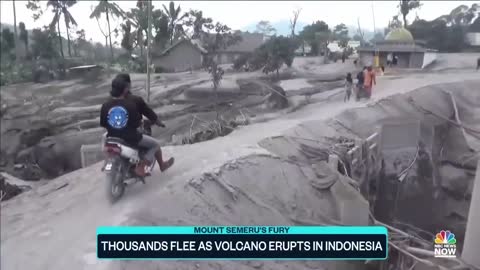 Volcano Erupts In Indonesia Sparking Concern As Mauna Loa Eruption Continues