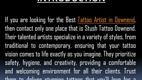 One of the Best Tattoo Artist in Downend