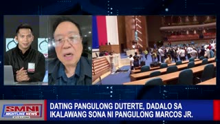Dating pangulong Duterte, dadalo sa ikalawang SONA ni pangulong Marcos Jr.