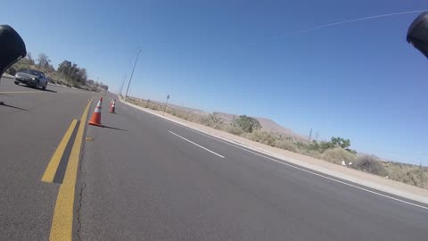 Car almost Hits us in a bike race