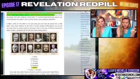 Pt 2 REVELATION REDPILL Wed Ep 17- Man of Lawlessness- The Antichrist REVEALED!