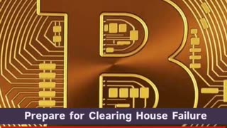 What "Clearing House Failure" means; one should have diversity in monetary investments