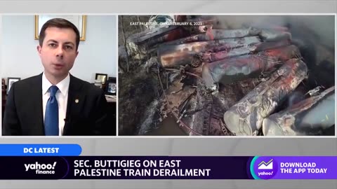 Pete Buttigieg: “While this horrible situation has gotten a particularly high amount of attention, there are roughly 1000 cases a year of a train derailing.”