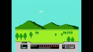 Duck Hunt - Clay Shooting (Actual NES Capture)