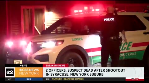 2 officers killed in shootout near Syracuse, New York