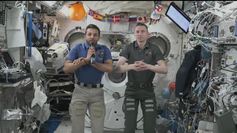 Space Station Crew talks with United Arab Emirates Embassy Guest in Washington