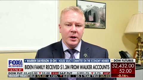 Rep. Warren Davidson: ‘When Is Somebody Going To Jail?’ More Biden family China payouts unmasked