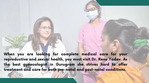 Best Gynecologist In Gurugram