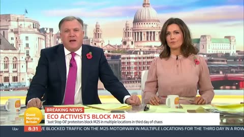 221109 Susanna Reid Shuts Down Just Stop Oil Activist Good Morning Britain.mp4