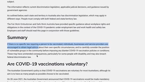 Can a Business deny entry if you are unvaccinated? A brief legal analysis regarding discrimination