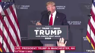 Trump takes questions from the audience - Part 1