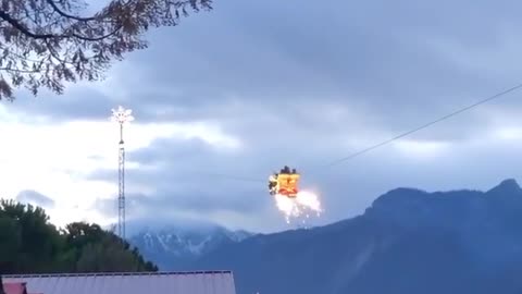 Santa Claus Arrived in Switzerland