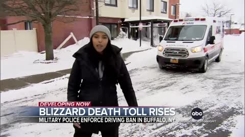 Buffalo begins to dig out after historic blizzard