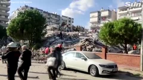 Turkey earthquake – Massive 7.0 quake rocks Izmir ‘triggering tsunami’
