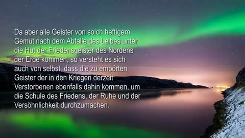 Geisterkampf der Gefallenen & Das gestrige Nordlicht ❤️ Himmelsgaben durch Jakob Lorber