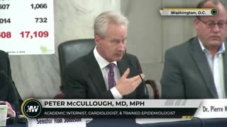 Mass Vaccination is Creating Variants -Dr. McCullough & Dr.Alexander - Senate Hearing Covid-19