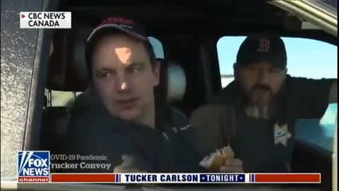 Tucker on Canadian Trucker Freedom Convoy